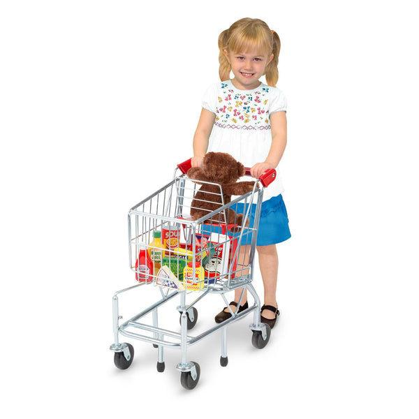 childs metal shopping cart