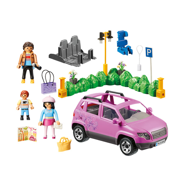 playmobil family car