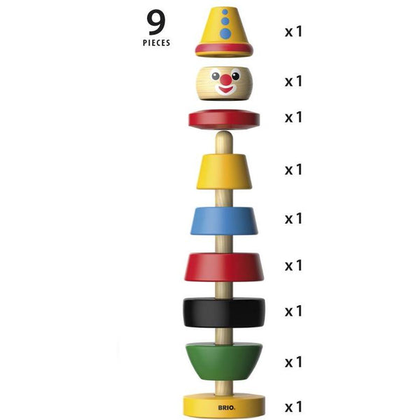 brio stacking clown