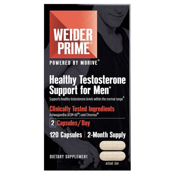 Поддержка тестостерона Weider Prime Testosterone Support.