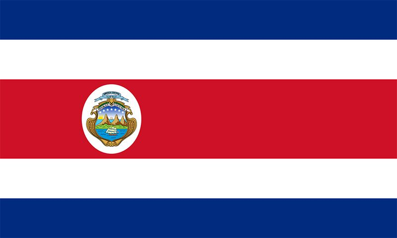 Costa Rica Flag