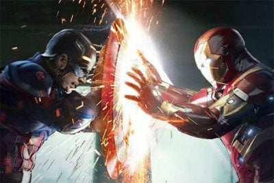 Captain America Iron Man Lunchbox