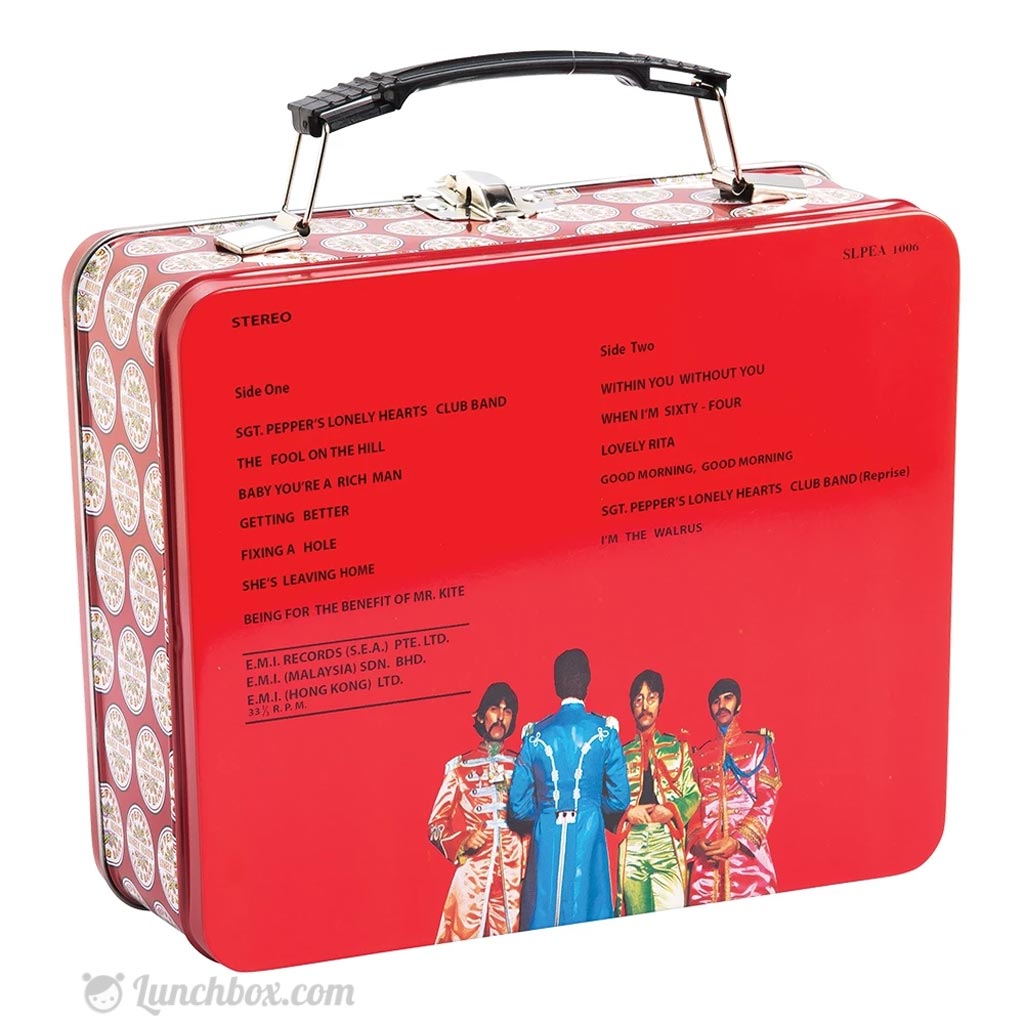 beatles insulated lunch bag