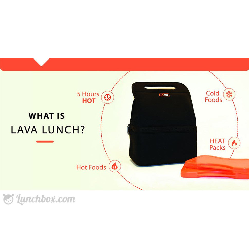 lava lunch heated lunch tote