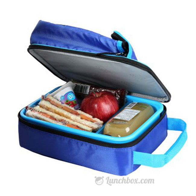 lunch box with removable hard liner
