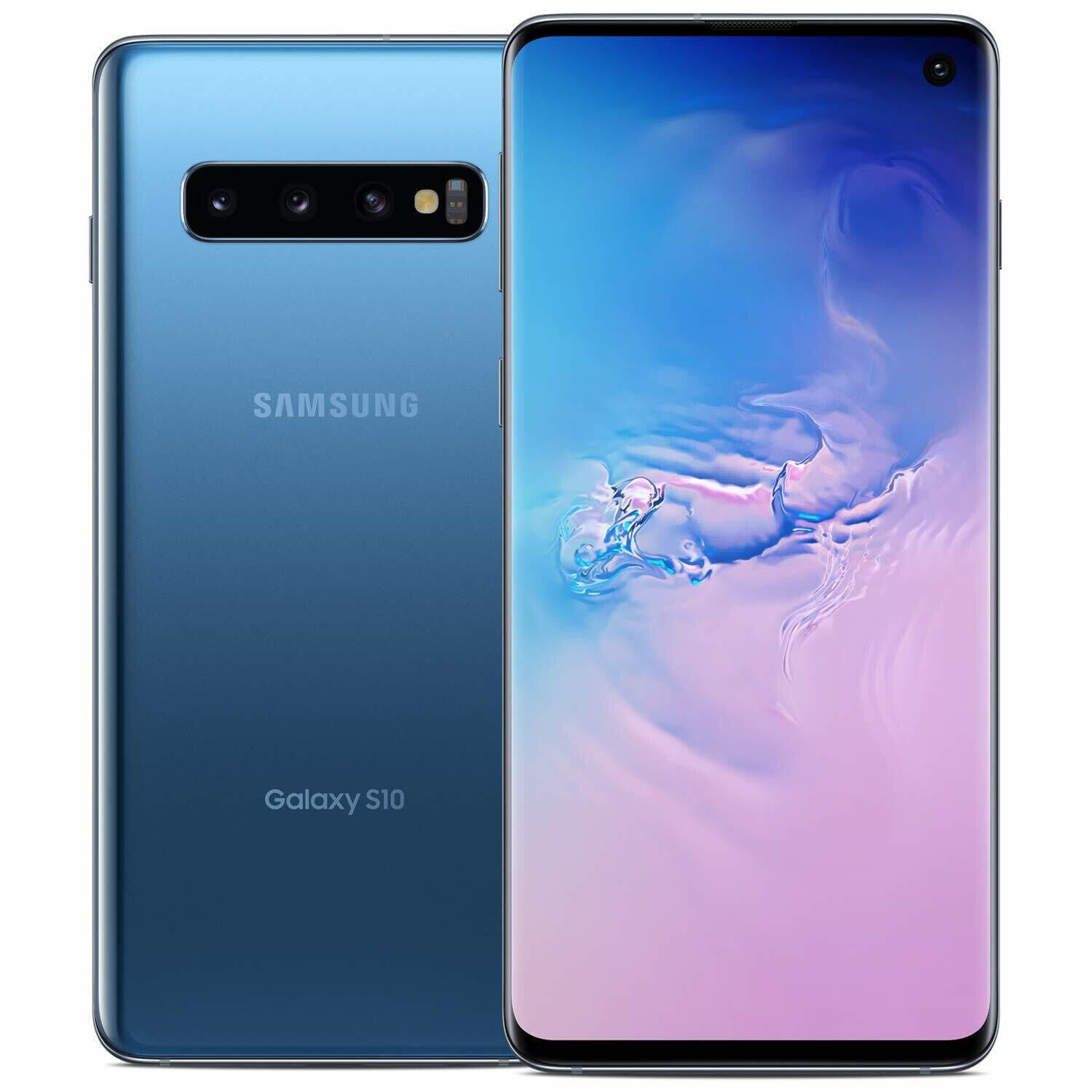 Galaxy S10 SM-G973C Prism Blueプリズムブルー状態良スマートフォン ...