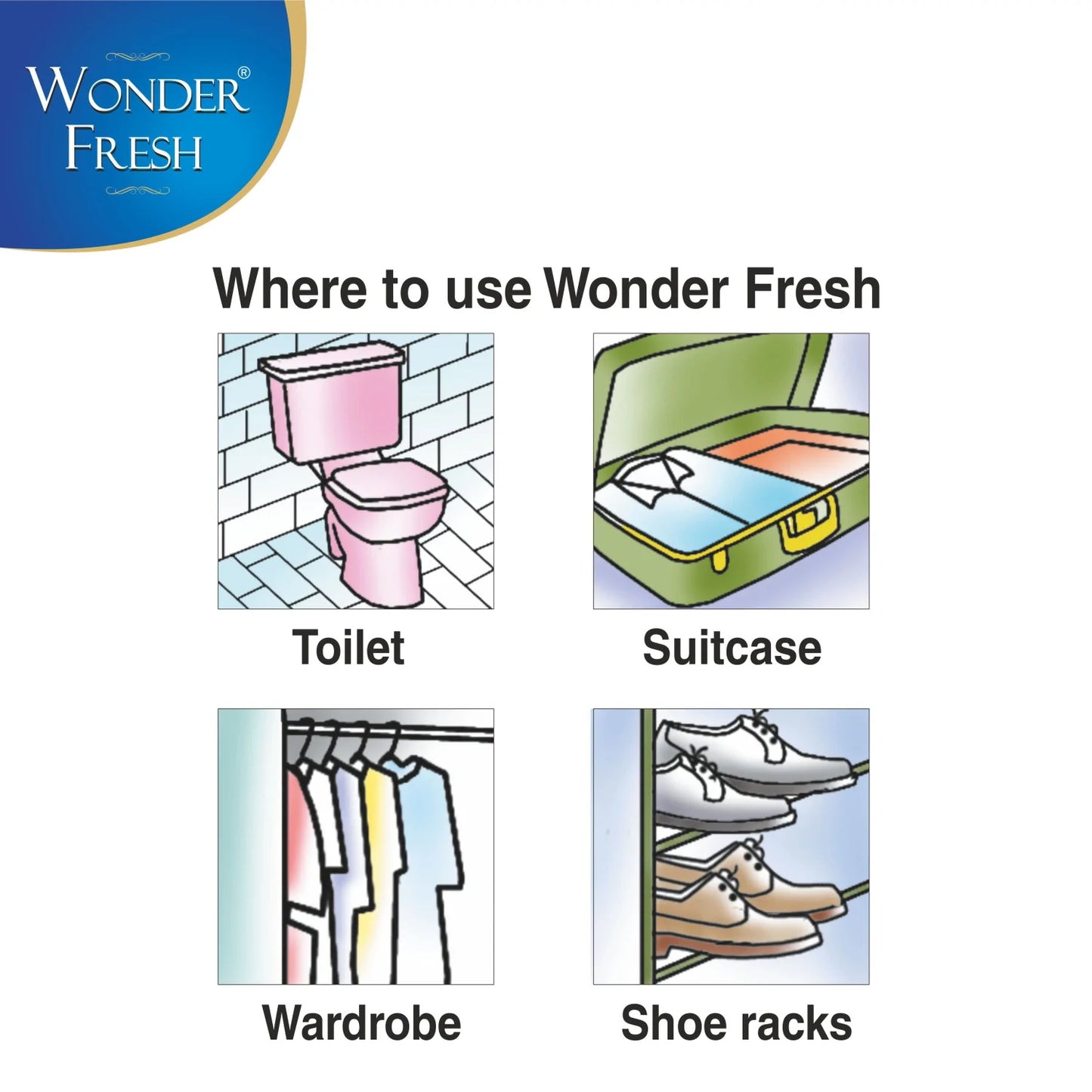 1327 Air Freshener Blocks (50g)