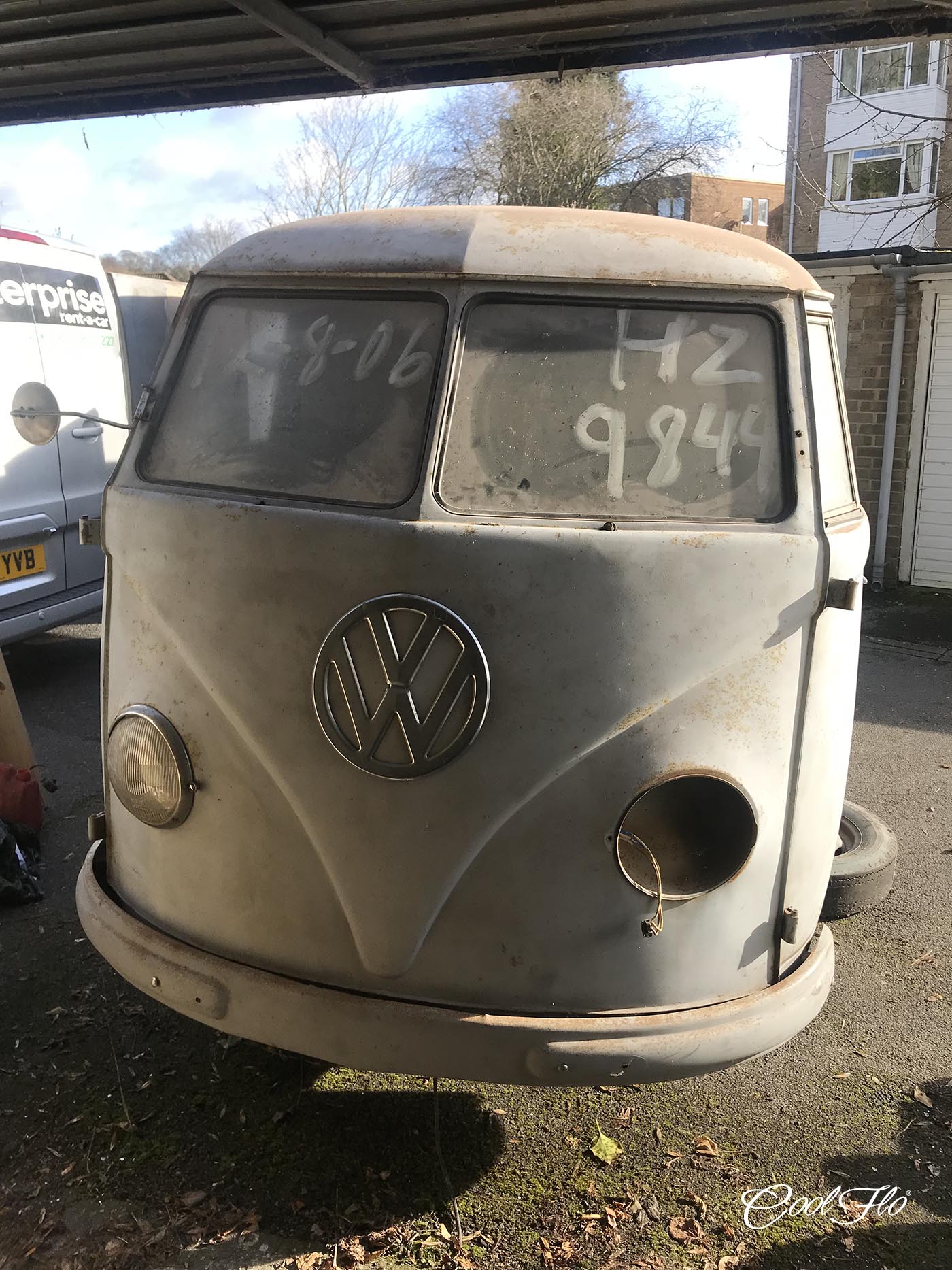 Cool Flo 1950 Volkswagen Panel Van #7984