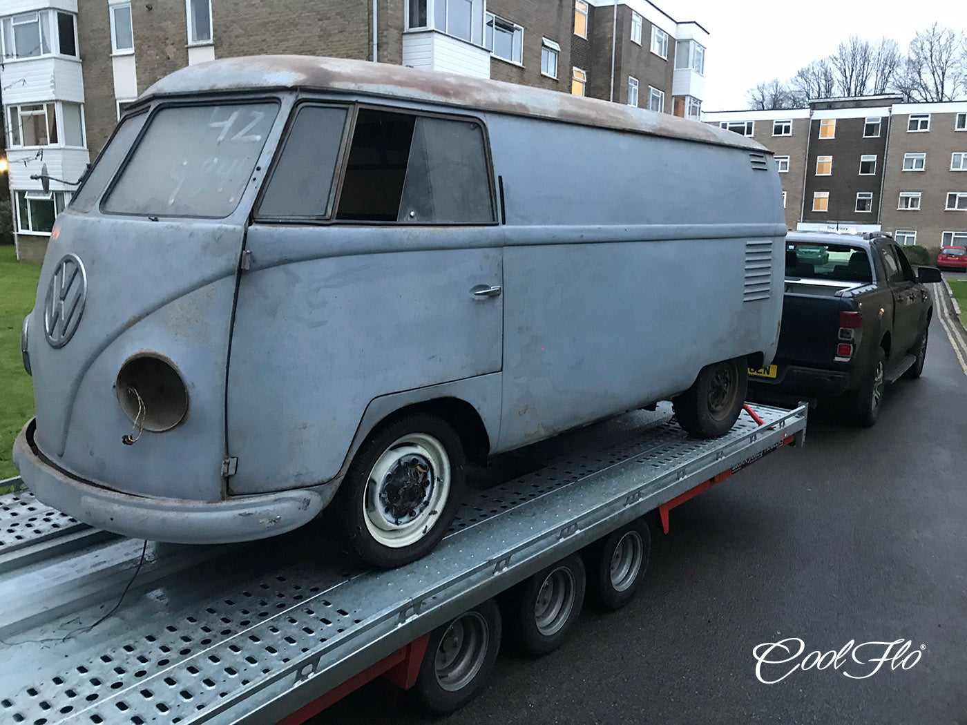 Cool Flo 1950 Volkswagen Panel Van #7984