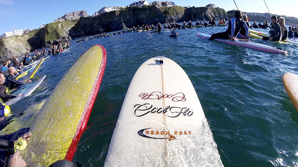 Legends Live Forever - Jack O’Neill paddle out (Newquay)