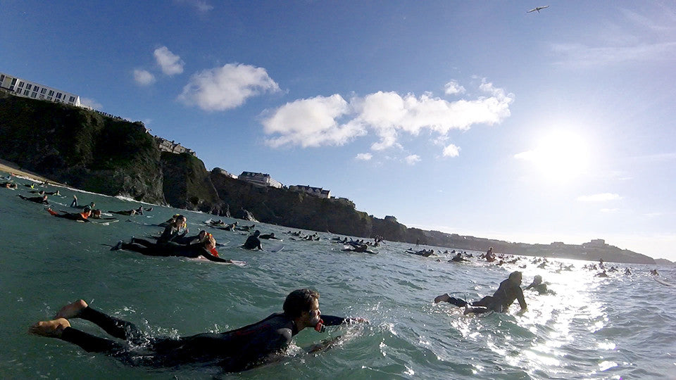 Legends Live Forever - Jack O’Neill paddle out (Newquay)