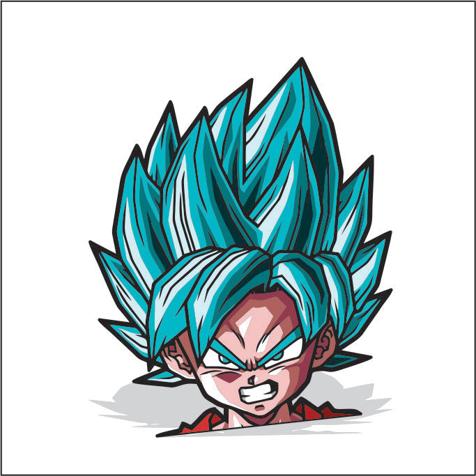 Kid Goku Gt Ssj Blue Ihatedecalsca