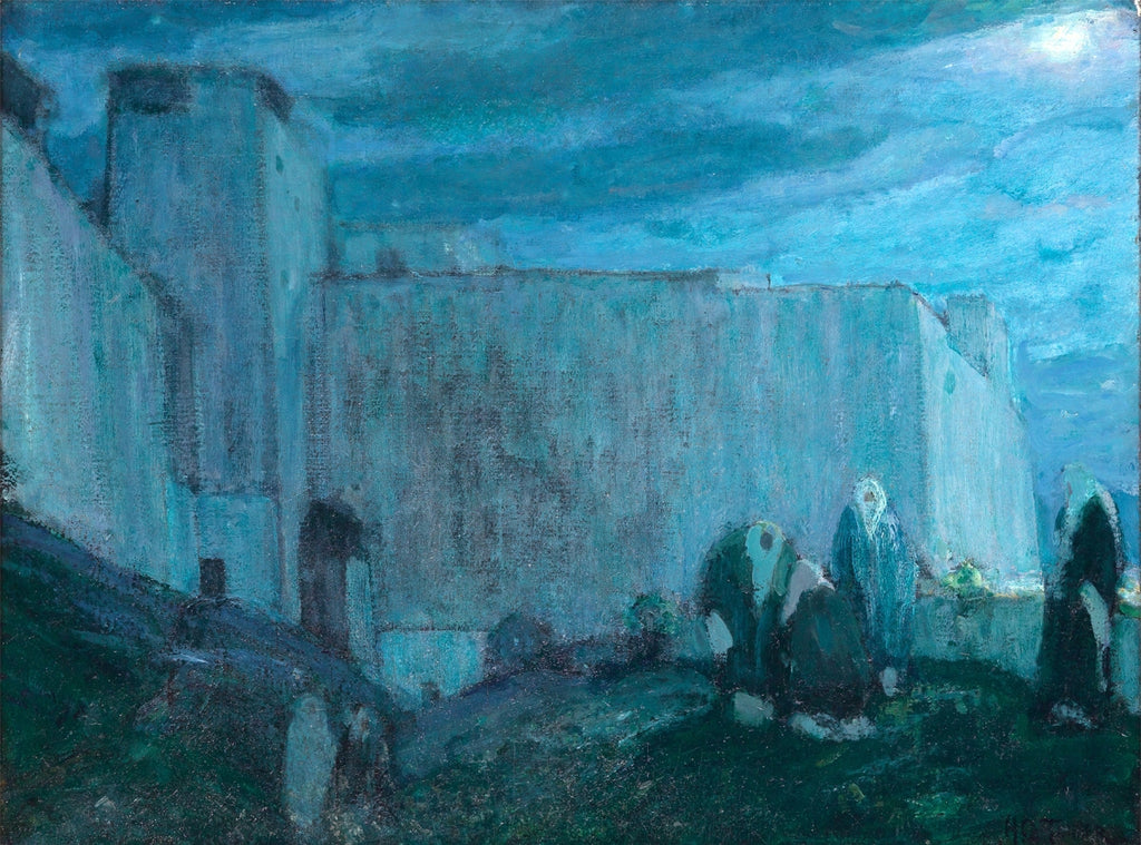 Moonrise by Kasbah (Morocco) by Henry Ossawa Tanner