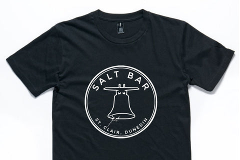 Salt Bar Dunedin T-shirt screenprint The Print Room New Zealand