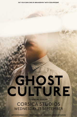 Ghost Cultures Next Live Gig Is At Corsica Studios