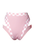 Hamade Activewear High Waisted Bottoms - Checkered Light Pink-Hamade Activewear-Redneck buddy