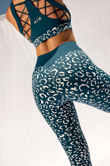 CXIX Gecko Grip Leggings - Twilight Leopard-Creatures of XIX-Redneck buddy