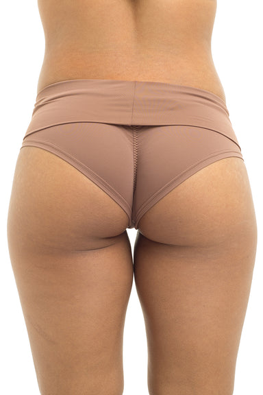 Poledancerka High-Low Brazil Shorts - Nude 02-Poledancerka-Redneck buddy