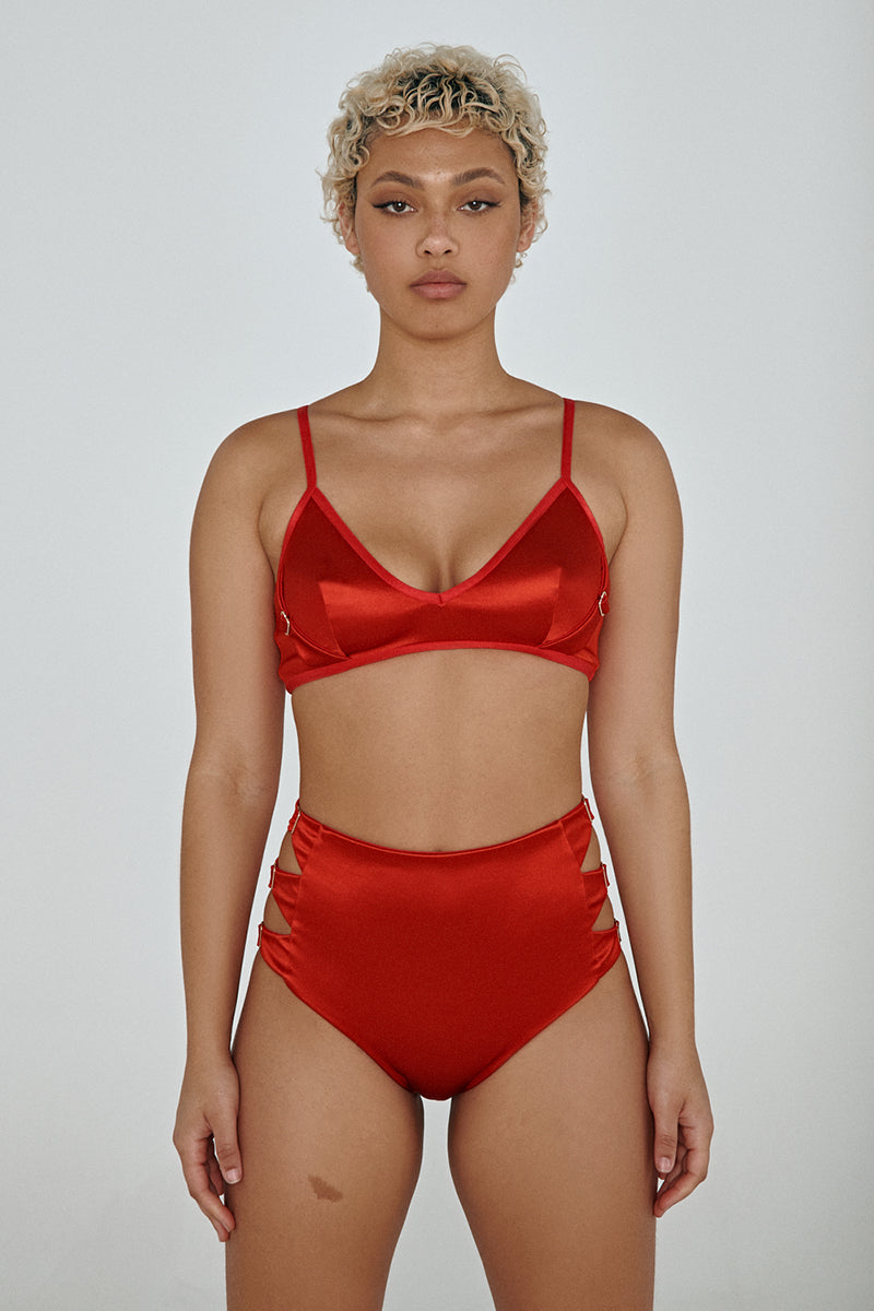 CXIX Aphrodite Bralette - Red-Creatures of XIX-Redneck buddy