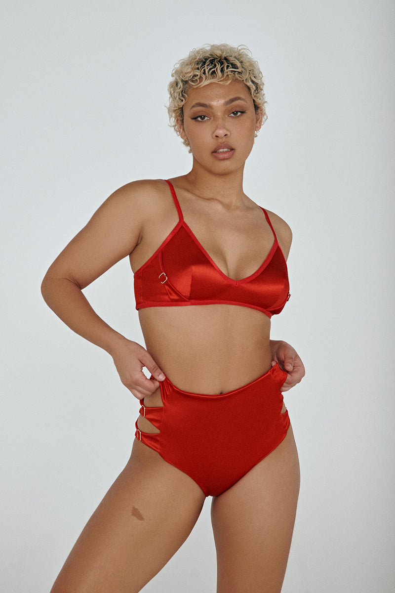 CXIX Aphrodite Bralette - Red-Creatures of XIX-Redneck buddy