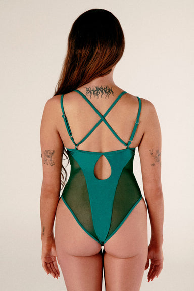 CXIX Classique Bodysuit - Emerald-Creatures of XIX-Redneck buddy