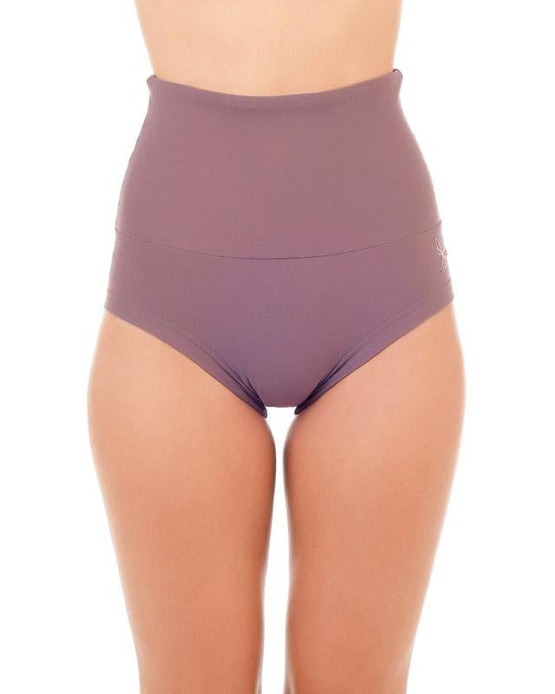 Dragonfly Betty High-Waisted Shorts - Lilac-Dragonfly-Redneck buddy