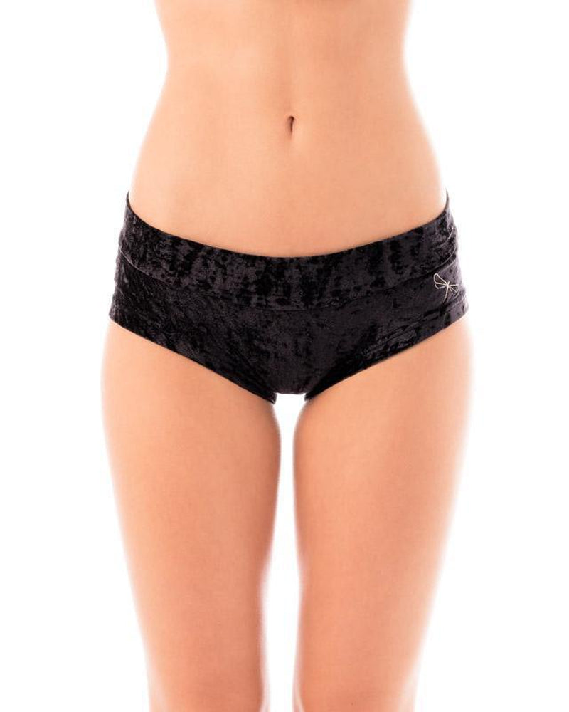 Dragonfly Hot Pants - Velvet Black-Dragonfly-Redneck buddy