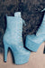 Hella Heels BabyDoll 7inch Boots - Baby Blue-Hella Heels-Redneck buddy