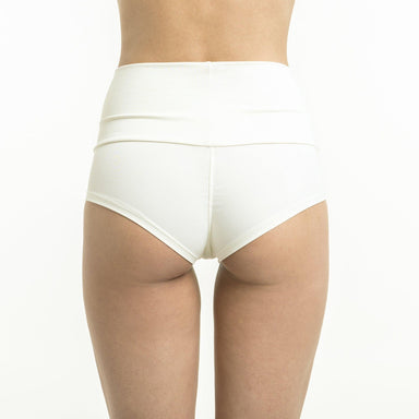 Poledancerka High-Low Brazil Shorts - Ivory-Poledancerka-Redneck buddy