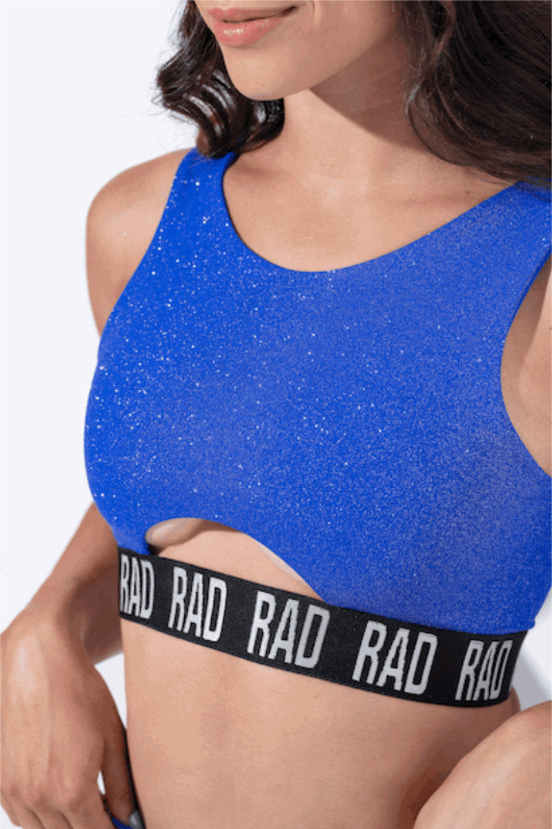 RAD Bahari Top - Blue Glitter-RAD-Redneck buddy