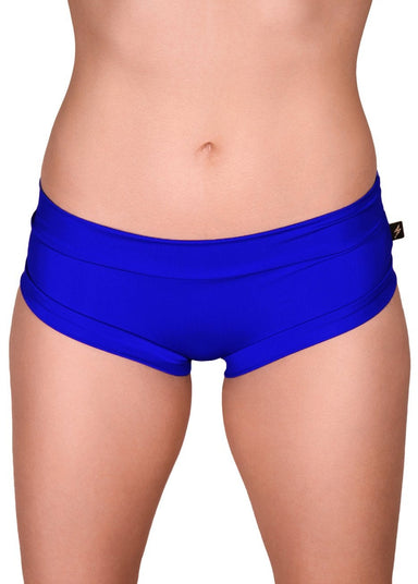 Cleo the Hurricane Essential Hot Pants - Majesty Blue-Cleo the Hurricane-Redneck buddy