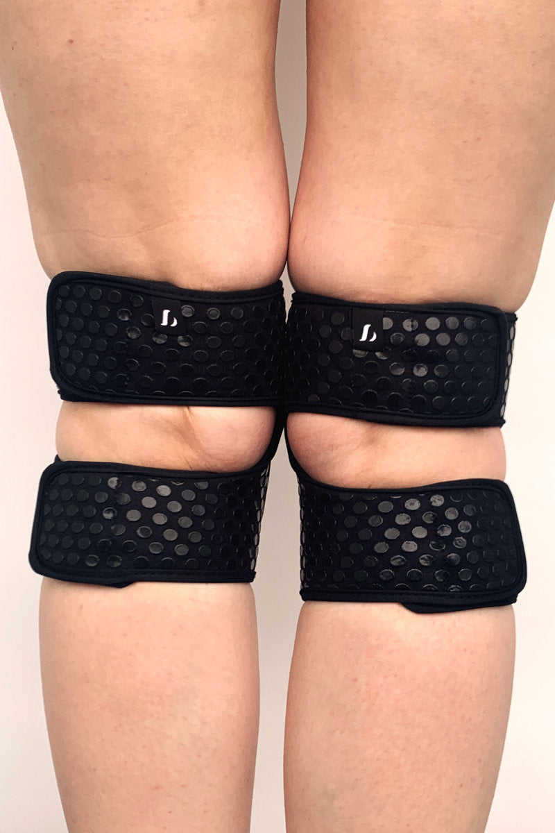 Lunalae Velcro Sticky Grip Kneepads - Black-Lunalae-Redneck buddy