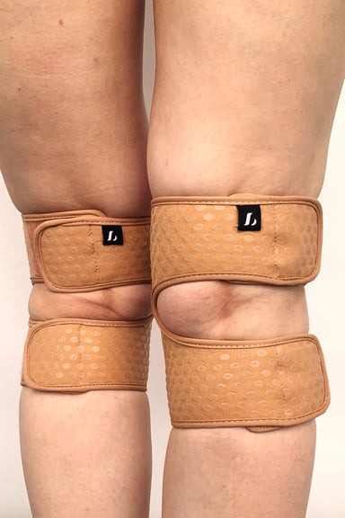 Lunalae Velcro Sticky Grip Kneepads - Sand-Lunalae-Redneck buddy