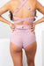 Lunalae Tara High Waisted Bottoms - Recycled Mauve-Lunalae-Redneck buddy