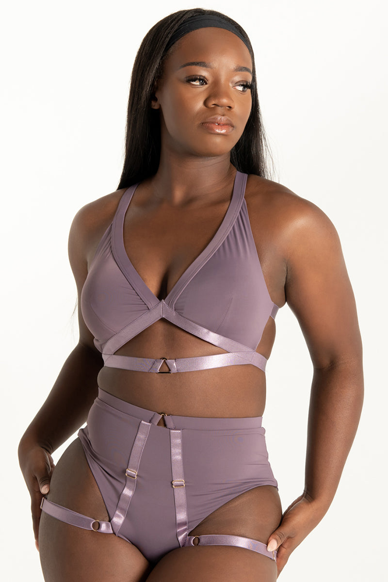 Tatiana Activewear Tokio Top - Mauve-Tatiana Activewear-Redneck buddy