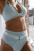 Tatiana Activewear Sofia Triangle Top - Baby Blue-Tatiana Activewear-Redneck buddy
