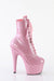 Pleaser USA Adore-1020GP 7inch Pleaser Boots - Baby Pink Glitter-Pleaser USA-Redneck buddy