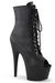 Pleaser USA Adore-1021 7inch Pleaser Peep toe Boots - Matte Black-Pleaser USA-Redneck buddy