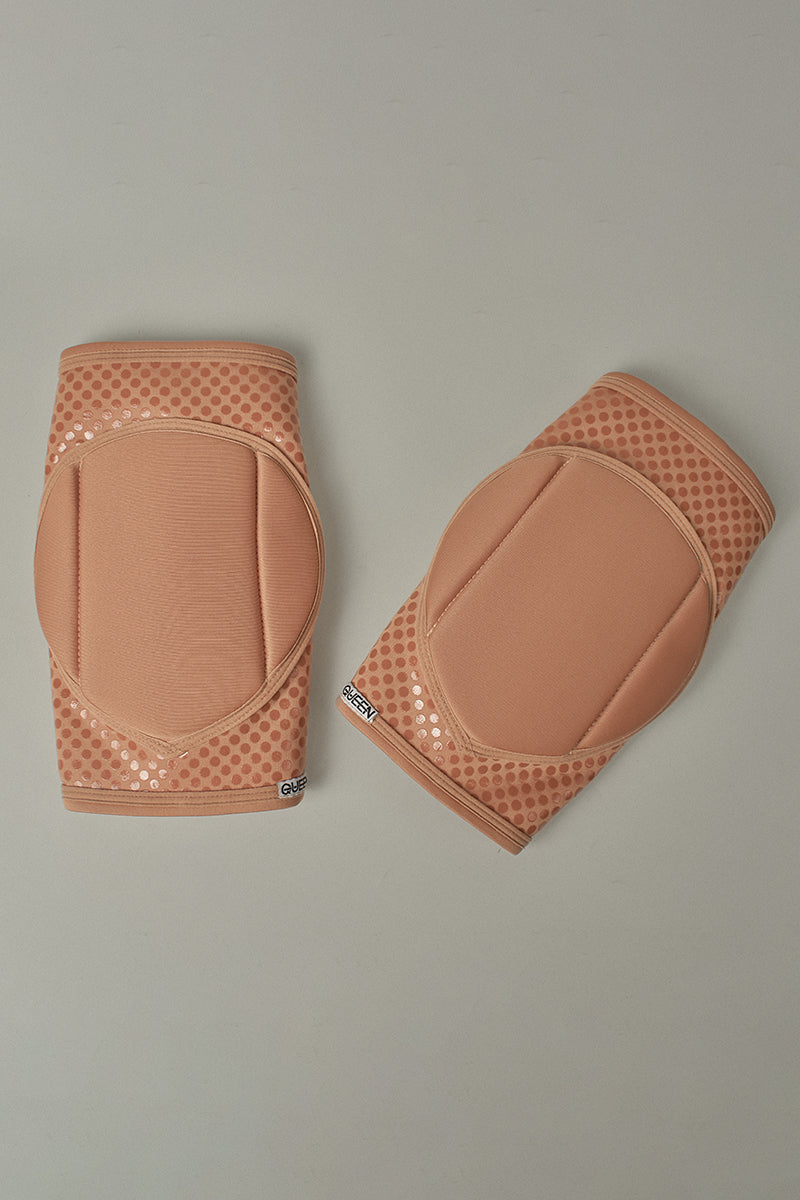 Queen Grippy Kneepads - Caramel-Queen Accessories-Redneck buddy