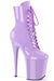 Pleaser USA Flamingo-1020 8inch Pleaser Boots - Patent Lavender-Pleaser USA-Redneck buddy