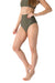 Dragonfly Lola High-Waisted Shorts - Khaki-Dragonfly-Redneck buddy