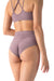 Dragonfly Lola High-Waisted Shorts - Lilac-Dragonfly-Redneck buddy