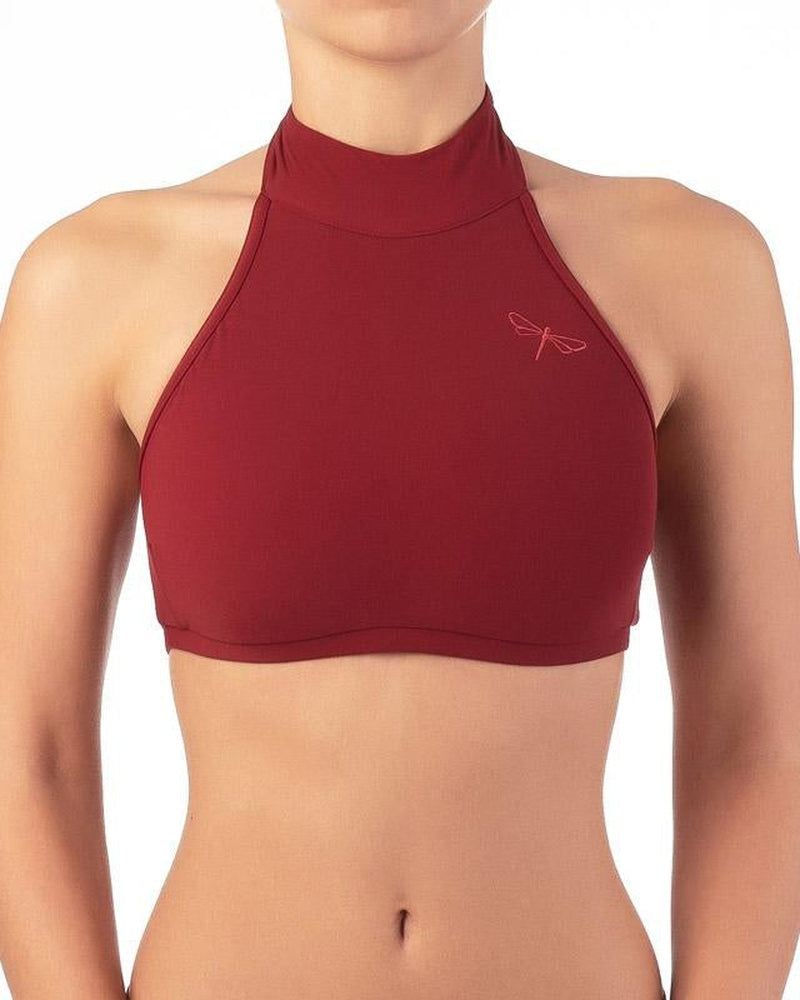 Dragonfly Lisette Top - Burgundy-Dragonfly-Redneck buddy