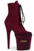 Pleaser USA Shoe Protectors - Burgundy Velvet-Pleaser USA-Redneck buddy