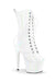 Pleaser USA Adore-1040WR 7inch Pleaser Boots - Holographic White-Pleaser USA-Redneck buddy