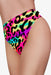 Cleo the Hurricane High Rider Hot Pants - Neon Leopard-Cleo the Hurricane-Redneck buddy