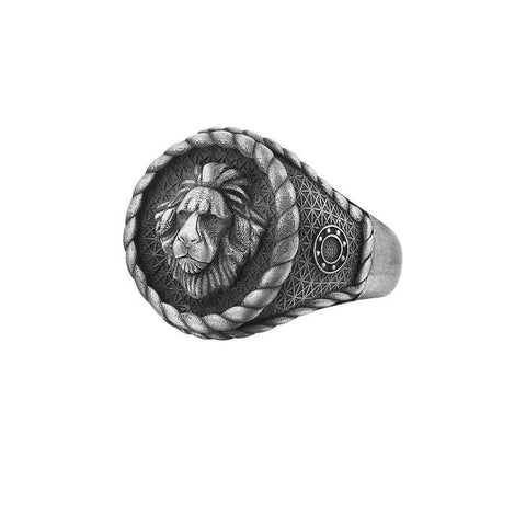 Imperial Leo Ring - Solid Silver