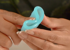 menstrual cup c-fold technique 