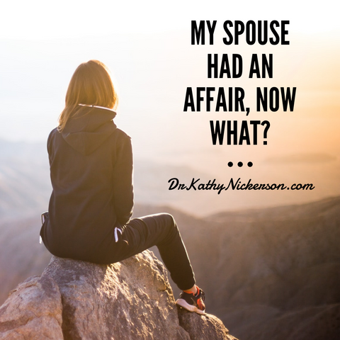 my spouse just had an affair - now what? | Relationship advice from Dr Kathy