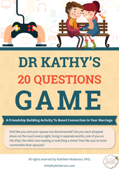Get a free copy of our 20 Questions Game here | Dr Kathy Nickerson